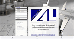 Desktop Screenshot of al-metallbau.net